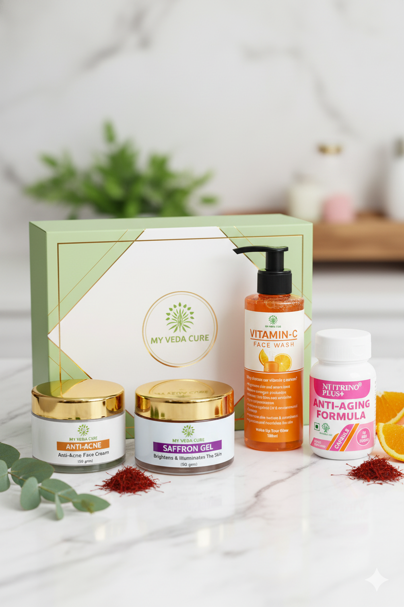 All in one - Skin Glow Face Kit ( Secret )